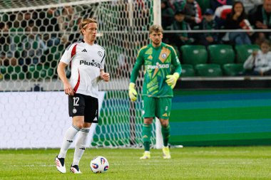 Radovan Pankov, UEFA Avrupa Ligi 1. tur eleme maçında Legia Warszawa ve FK Aktobe takımları arasında Stadion Miejski Legii Warszawa 'da (Maciej Rogowski)