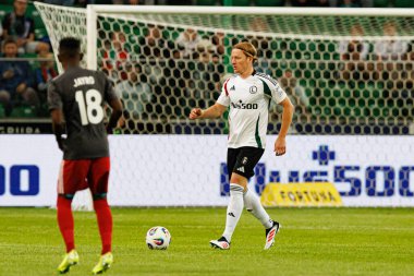 Radovan Pankov, UEFA Avrupa Ligi 1. tur eleme maçında Legia Warszawa ve FK Aktobe takımları arasında Stadion Miejski Legii Warszawa 'da (Maciej Rogowski)