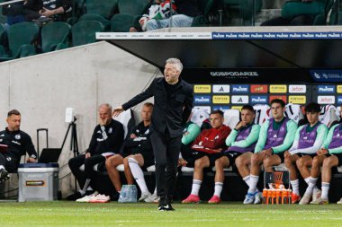 Edward Lordanescu UEFA Avrupa Ligi 1. tur eleme maçında Stadion Miejski Legii Warszawa 'da Legia Warszawa ve FK Aktobe takımları arasında oynandı (Maciej Rogowski)