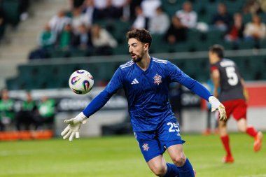 UEFA Avrupa Ligi 1. tur eleme maçında Andrei Vlad, Legia Warszawa ve FK Aktobe takımları arasında Stadion Miejski Legii Warszawa 'da (Maciej Rogowski)