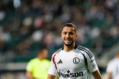 Vahan Bichakhchyan UEFA Avrupa Ligi 1. tur eleme maçında Stadion Miejski Legii Warszawa 'daki Legia Warszawa ve FK Aktobe takımları arasında oynandı (Maciej Rogowski)