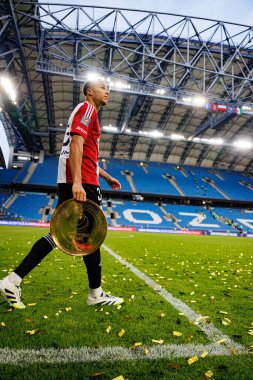 Steve Kapuadi, Süper Puchar Polski maçında Lech Poznan ve Legia Warszawa (Maciej Rogowski)