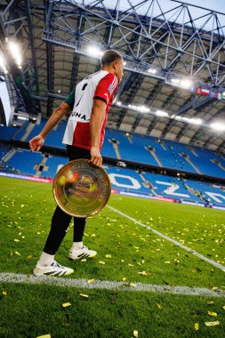 Steve Kapuadi, Süper Puchar Polski maçında Lech Poznan ve Legia Warszawa (Maciej Rogowski)