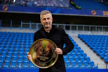 Edward Iordanescu Süper Puchar Polski maçında Lech Poznan ve Legia Warszawa (Maciej Rogowski)