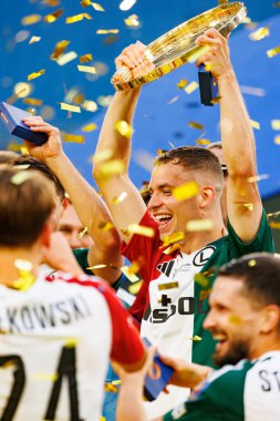 Kacper Chodyna, Süper Puchar Polski maçında Lech Poznan ve Legia Warszawa (Maciej Rogowski)