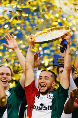  Vahan Bichakhchyan Süper Puchar Polski maçında Lech Poznan ve Legia Warszawa (Maciej Rogowski)