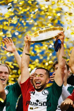  Vahan Bichakhchyan Süper Puchar Polski maçında Lech Poznan ve Legia Warszawa (Maciej Rogowski)