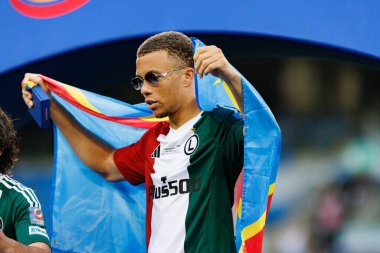 Steve Kapuadi, Süper Puchar Polski maçında Lech Poznan ve Legia Warszawa (Maciej Rogowski)