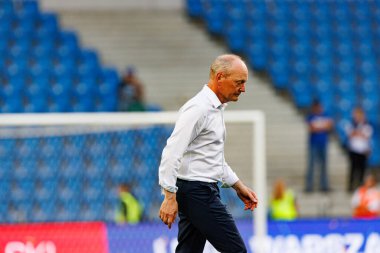 Niels Frederiksen, Süper Puchar Polski maçında Lech Poznan ve Legia Warszawa (Maciej Rogowski)