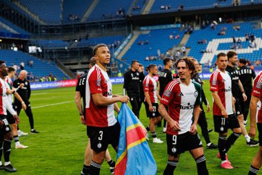 Steve Kapuadi, Süper Puchar Polski maçında Lech Poznan ve Legia Warszawa (Maciej Rogowski)