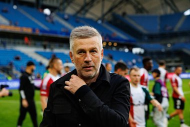 Edward Iordanescu Süper Puchar Polski maçında Lech Poznan ve Legia Warszawa (Maciej Rogowski)