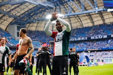 Jean Pierre Nsame, Süper Puchar Polski maçında Lech Poznan ve Legia Warszawa (Maciej Rogowski)