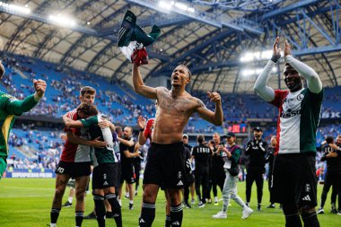 Steve Kapuadi, Süper Puchar Polski maçında Lech Poznan ve Legia Warszawa (Maciej Rogowski)