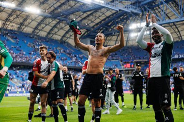 Steve Kapuadi, Süper Puchar Polski maçında Lech Poznan ve Legia Warszawa (Maciej Rogowski)