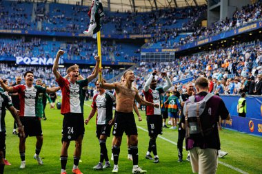 Steve Kapuadi, Süper Puchar Polski maçında Lech Poznan ve Legia Warszawa (Maciej Rogowski)