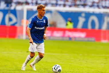 Joel Pereira, Süper Puchar Polski maçında Lech Poznan ve Legia Warszawa takımları arasında görüldü (Maciej Rogowski)