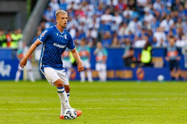 Mateusz Skrzypczak, Süper Puchar Polski maçında Lech Poznan ve Legia Warszawa (Maciej Rogowski)