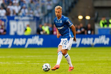 Mateusz Skrzypczak, Süper Puchar Polski maçında Lech Poznan ve Legia Warszawa (Maciej Rogowski)