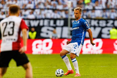 Mateusz Skrzypczak, Süper Puchar Polski maçında Lech Poznan ve Legia Warszawa (Maciej Rogowski)