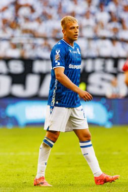 Mateusz Skrzypczak, Süper Puchar Polski maçında Lech Poznan ve Legia Warszawa (Maciej Rogowski)