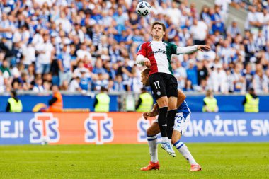 Ilya Shkurin Super Puchar Polski maçında Lech Poznan ve Legia Warszawa (Maciej Rogowski)