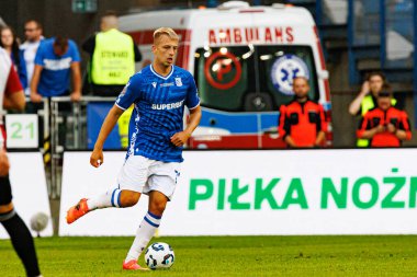 Mateusz Skrzypczak, Süper Puchar Polski maçında Lech Poznan ve Legia Warszawa (Maciej Rogowski)