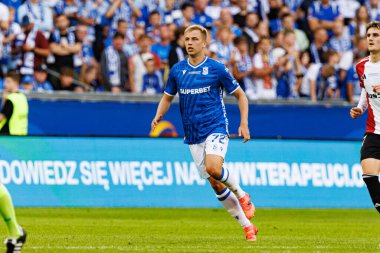 Mateusz Skrzypczak, Süper Puchar Polski maçında Lech Poznan ve Legia Warszawa (Maciej Rogowski)