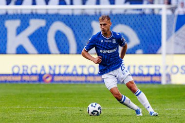 Michal Gurgul Super Puchar Polski maçında Lech Poznan ve Legia Warszawa (Maciej Rogowski)