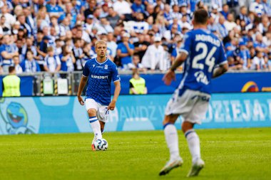 Mateusz Skrzypczak, Süper Puchar Polski maçında Lech Poznan ve Legia Warszawa (Maciej Rogowski)