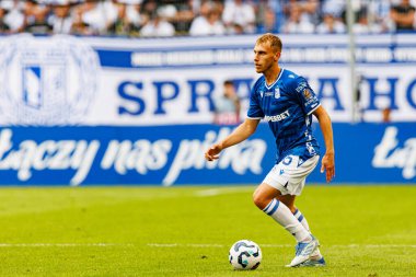 Michal Gurgul Super Puchar Polski maçında Lech Poznan ve Legia Warszawa (Maciej Rogowski)