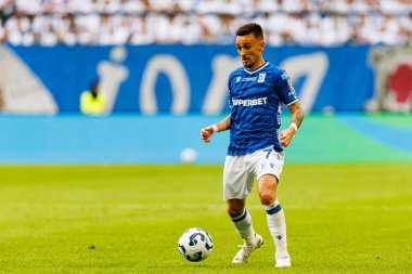 Afonso Sousa, Süper Puchar Polski maçında Lech Poznan ve Legia Warszawa (Maciej Rogowski)