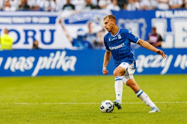 Michal Gurgul Super Puchar Polski maçında Lech Poznan ve Legia Warszawa (Maciej Rogowski)