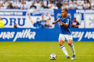 Michal Gurgul Super Puchar Polski maçında Lech Poznan ve Legia Warszawa (Maciej Rogowski)