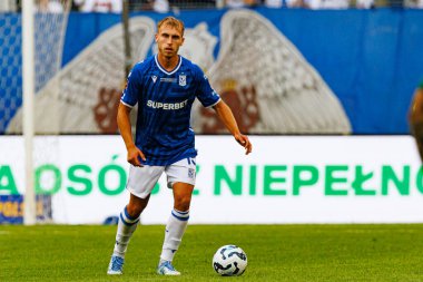 Michal Gurgul Super Puchar Polski maçında Lech Poznan ve Legia Warszawa (Maciej Rogowski)