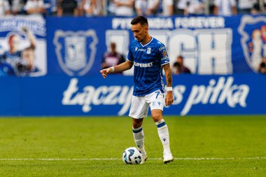 Afonso Sousa, Süper Puchar Polski maçında Lech Poznan ve Legia Warszawa (Maciej Rogowski)