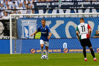 Michal Gurgul Super Puchar Polski maçında Lech Poznan ve Legia Warszawa (Maciej Rogowski)