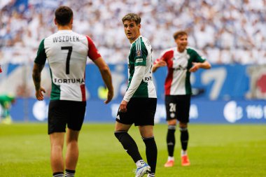 Ilya Shkurin, Süper Puchar Polski maçında Lech Poznan ve Legia Warszawa (Maciej Rogowski)