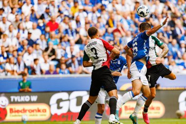 Steve Kapuadi, Süper Puchar Polski maçında Lech Poznan ve Legia Warszawa (Maciej Rogowski)