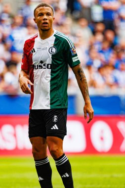 Steve Kapuadi, Süper Puchar Polski maçında Lech Poznan ve Legia Warszawa (Maciej Rogowski)