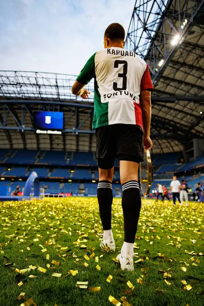 Steve Kapuadi, Süper Puchar Polski maçında Lech Poznan ve Legia Warszawa (Maciej Rogowski)