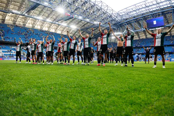 Legia oyuncuları Süper Puchar Polski maçında Lech Poznan ve Legia Warszawa (Maciej Rogowski)