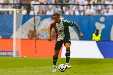  Steve Kapuadi, Süper Puchar Polski maçında Lech Poznan ve Legia Warszawa (Maciej Rogowski)