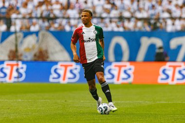 Steve Kapuadi, Süper Puchar Polski maçında Lech Poznan ve Legia Warszawa (Maciej Rogowski)