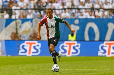  Steve Kapuadi, Süper Puchar Polski maçında Lech Poznan ve Legia Warszawa (Maciej Rogowski)