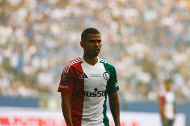 Juergen Elitim, Süper Puchar Polski maçında Lech Poznan ve Legia Warszawa (Maciej Rogowski)