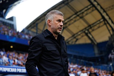 Edward Iordanescu Süper Puchar Polski maçında Lech Poznan ve Legia Warszawa (Maciej Rogowski)