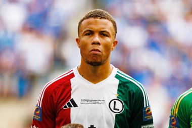 Steve Kapuadi, Süper Puchar Polski maçında Lech Poznan ve Legia Warszawa (Maciej Rogowski)