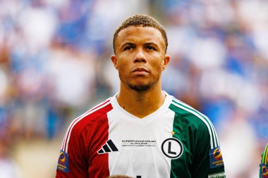 Steve Kapuadi, Süper Puchar Polski maçında Lech Poznan ve Legia Warszawa (Maciej Rogowski)