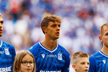 Robert Gumny Super Puchar Polski maçında Lech Poznan ve Legia Warszawa (Maciej Rogowski)