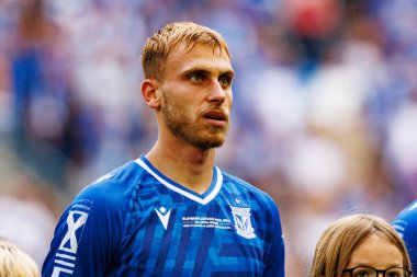 Michal Gurgul Super Puchar Polski maçında Lech Poznan ve Legia Warszawa (Maciej Rogowski)